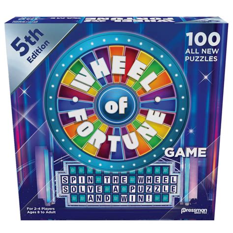 Wheel Of Fortune Table Game